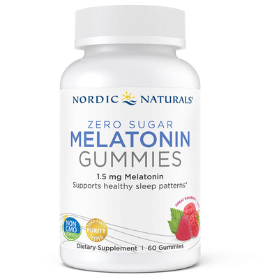 Nordic Naturals Zero Sugar Melatonin Gummies 60C