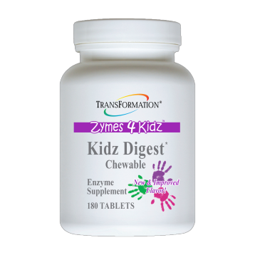 Transformation Kidz Digest 180 chewable tablets