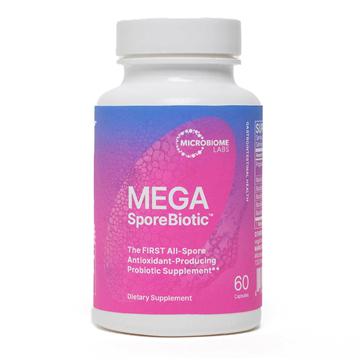 Microbiome MegaSpore Probiotic 60 capsules
