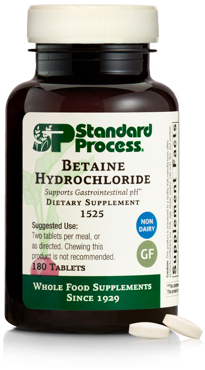 SP Betaine Hydrochloride 180 tablets
