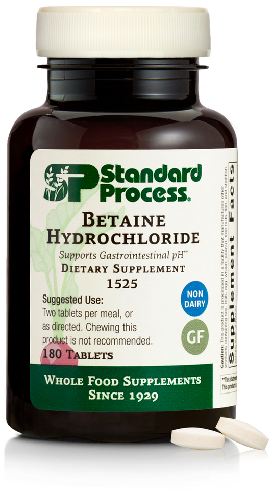 SP Betaine Hydrochloride 180 tablets