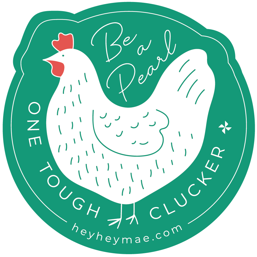 HHM Be A Pearl Sticker (Green)