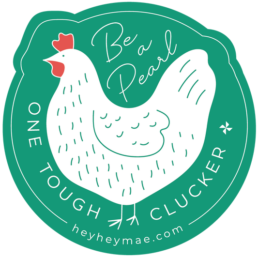 HHM Be A Pearl Sticker (Green)