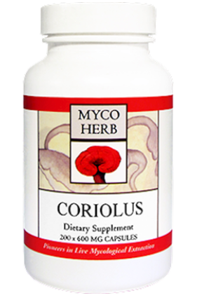 Mycoherb Coriolus Versicolor 200 Capsules