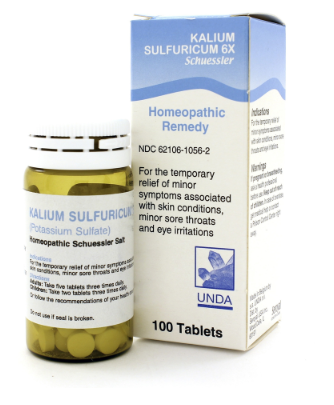 Kali Sulfuicum 6x Cell Salt #7