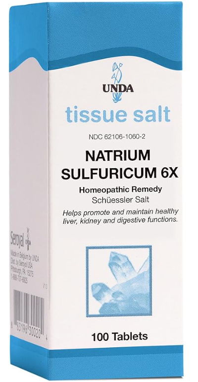 Natrium Sulfuricum 6x Cell Salt #11