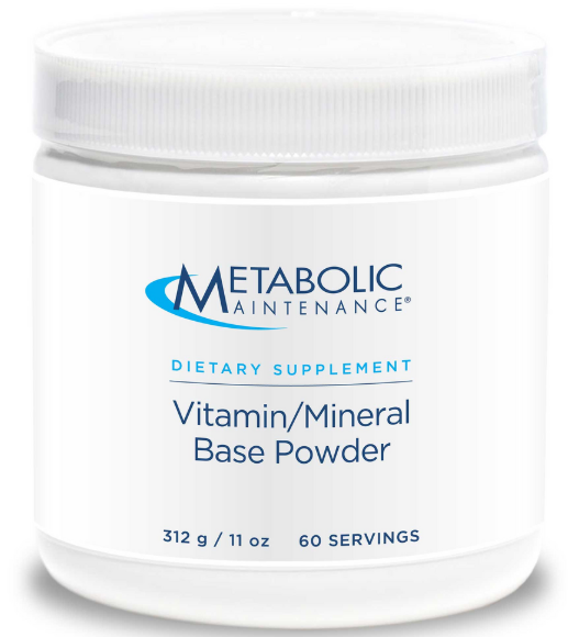 Metabolic maintenance Vitamin/mineral base powder