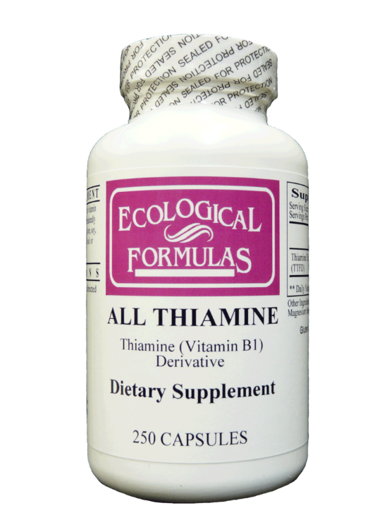 Ecological Formulas All Thiamine - 250 Caps