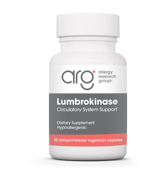 ARG Lumbrokinase Circulatory Systemic Enzymes 30T