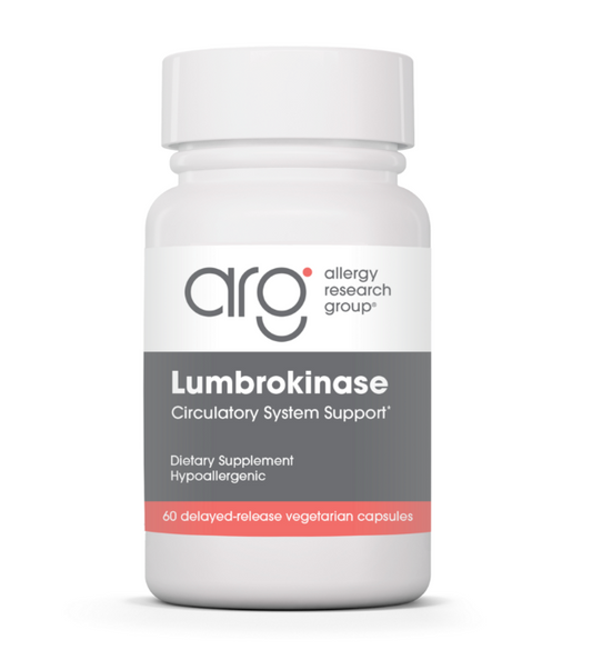 ARG Lumbrokinase Circulatory Systemic Enzymes 60T