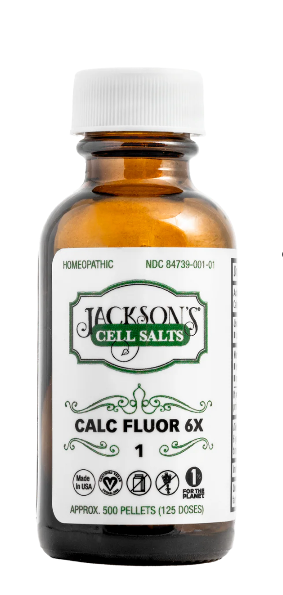 Jackson Cell Salts Calc Fluor 6X