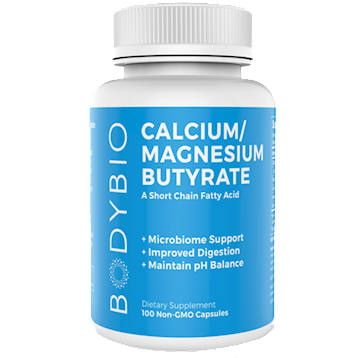 BodyBio Cal-Mag Butyrate 100 capsules