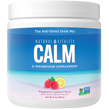 Natural Vitality Calm Powder - Raspberry Lemon 8 oz