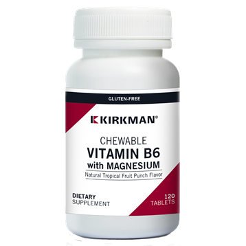 Kirkman Labs B6 w/Magnesium 120 chewables