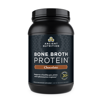 Ancient Nutrition Bone Broth Protein, Chocolate 40 servings