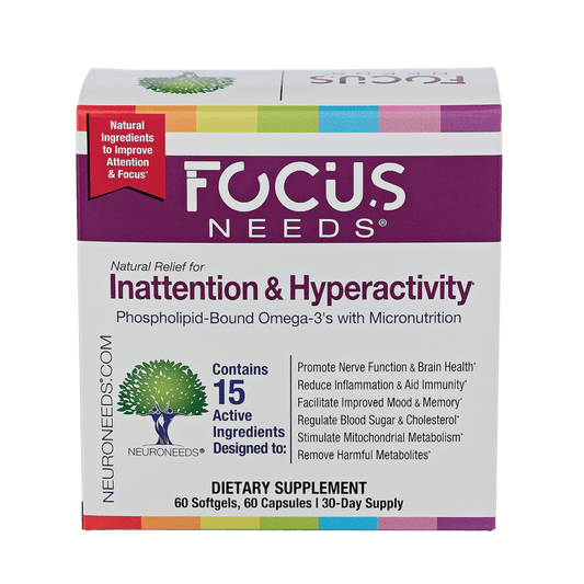 NeuroNeeds FocusNeeds 60 softgels