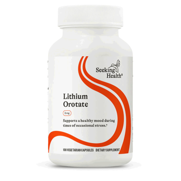 Seeking Health Lithium Orotate 100 capsules