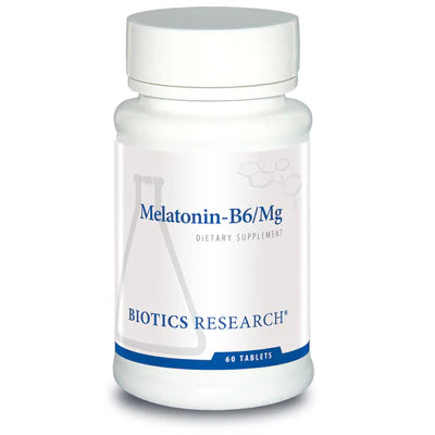 Biotics Melatonin-B6/MG 60 tablets
