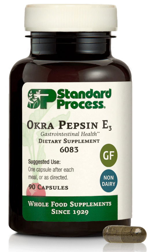 SP Okra Pepsin E3 90 capsules
