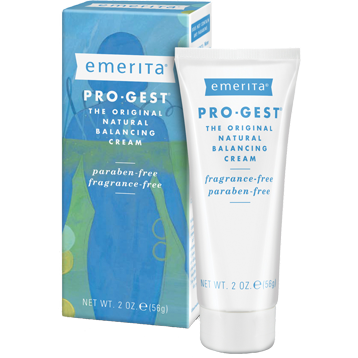 Emerita Pro-Gest Cream Paraben Free 2 oz