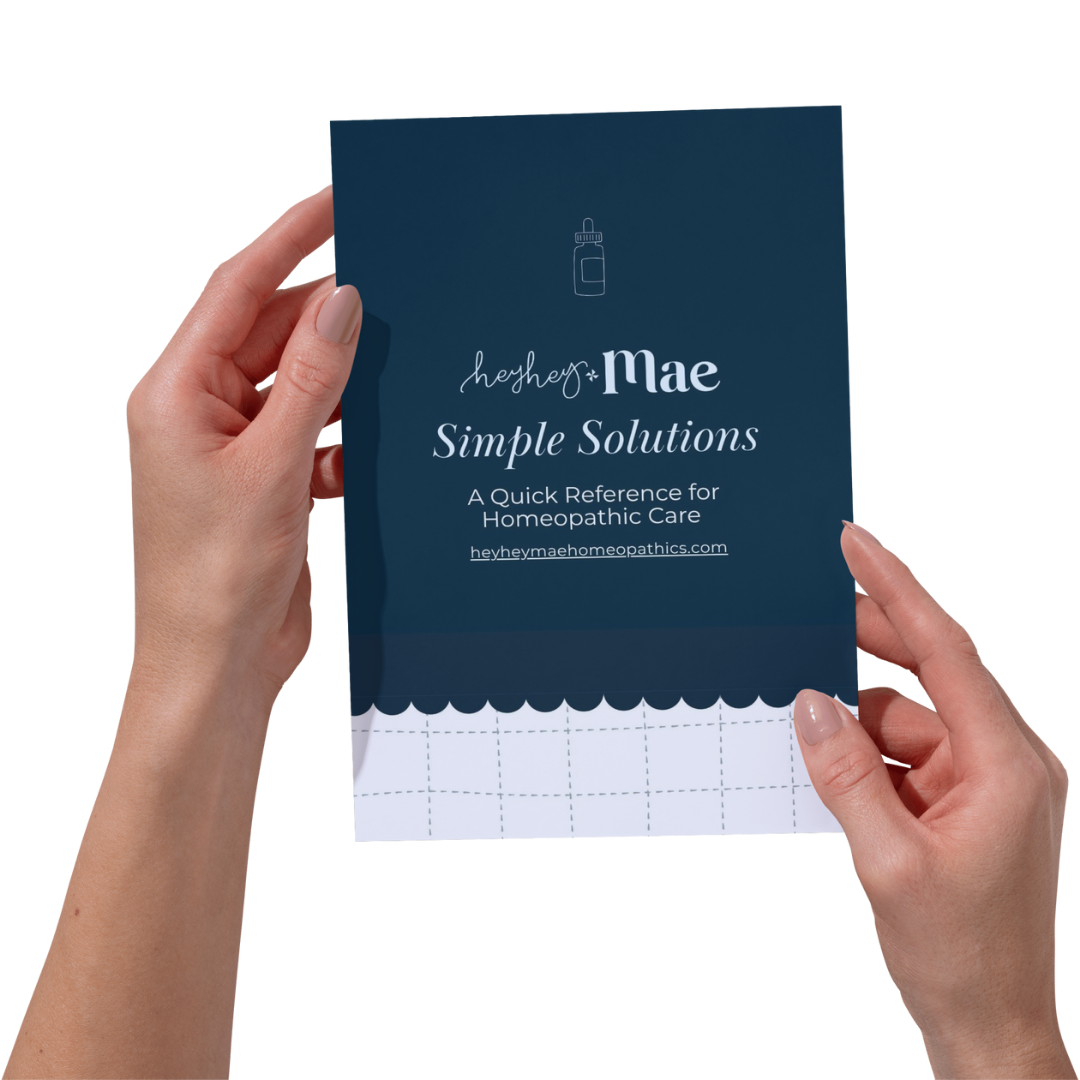 Simple Solutions: A Quick Reference for Homeopathic Care Printed Booklet