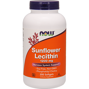 NOW Sunflower Lecithin 200 softgels