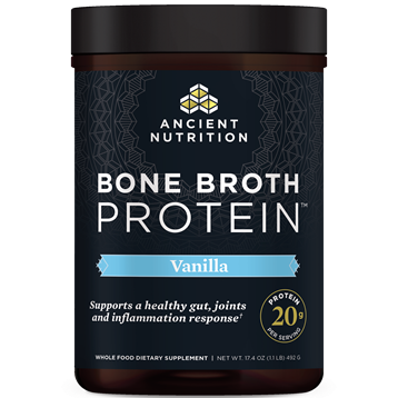 Ancient Nutrition Bone Broth Protein, Vanilla 20 servings